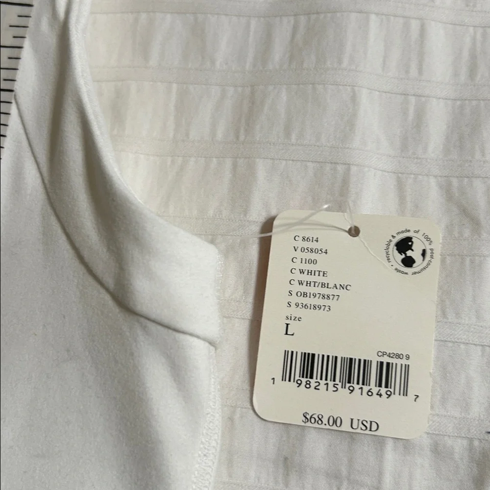 Free People Movement Never Better Ringer Logo Sports. Color white Size L - Picture 13 of 13